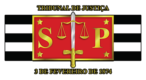 Logo do Tribunal de Justiça do Estado de São Paulo.
