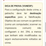 Exemplo da parte final do verso do flashcard.